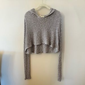 Urban Outfitters Lightweight Cropped Hoodie